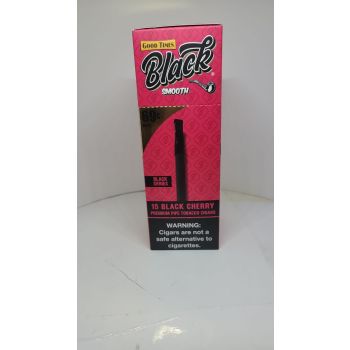 Good Times Black Smooth Cigars Black Cherry 15ct