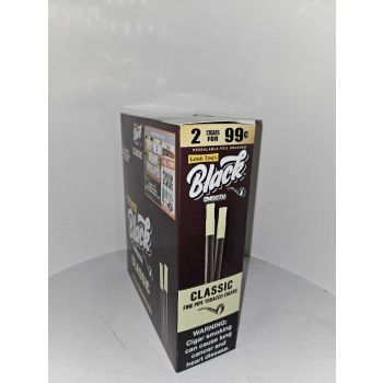Good Times Black Smooth Cigars Classic 25CT | Fine Pipe Tobacco Cigars