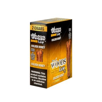 Good Times Sweet Woods Golden Honey Cigarillos | 30 Premium Natural Rustic Cigars