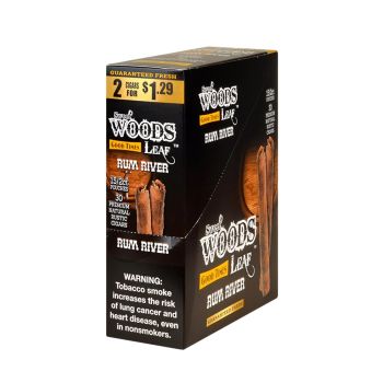 Good Times Sweet Woods Rum River Cigarillos | 2 Cigars Per Pack
