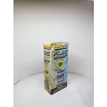 Good Times Vanilla Flat Wraps 25ct