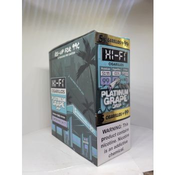 Hi-Fi Cigarillos Platinum Grape Drip