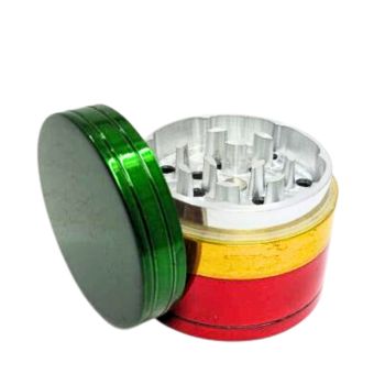 1.5 Inch Jamaican Metal 3 Chamber Grinder