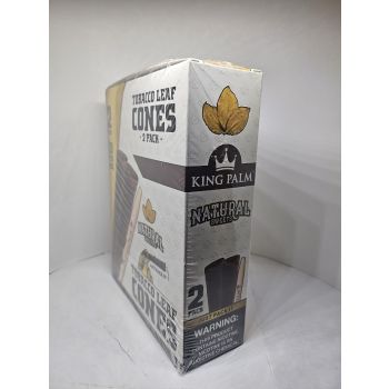 King Palm Tobacco Leaf Natural Sweets Cones 20CT