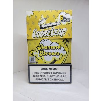Loose Leaf Wraps Banana Dream Flavor