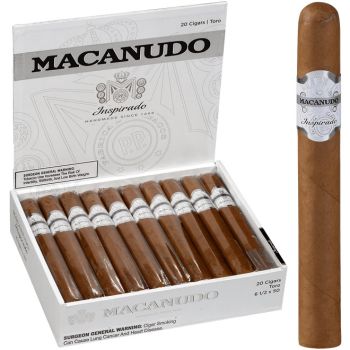 Macanudo Inspirado White Toro Box of 20 Cigars