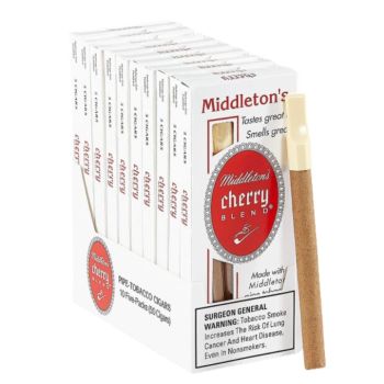 Middleton Cherry Pipe Tobacco Cigars 50CT