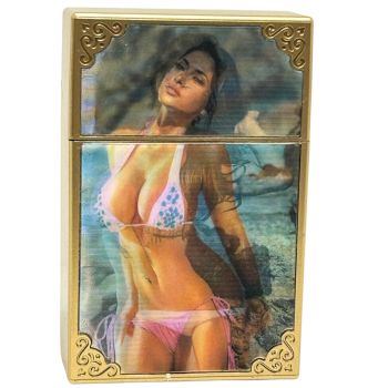 Mixed 3 D auto open cig pack holder