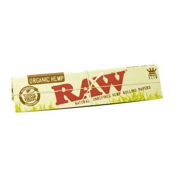 Raw Organic Natural Hemp Rolling Papers | King Size Slim