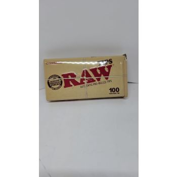 RAW Pre-Rolled Tips 100CT