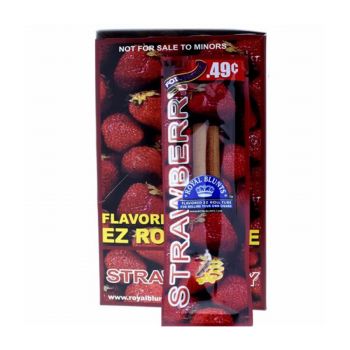Royal Blunts EZ Roll Tube Strawberry 60 CT