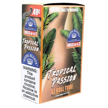 Royal Blunts EZ Roll Tube Tropical Passion 25CT