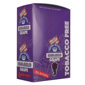 Royal Blunts Hemparillo Grape Cigarillos 60CT