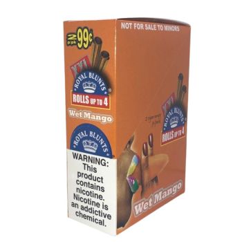 Royal Blunts XXL Cigar Wraps Wet Mango