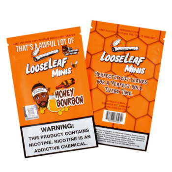 Loose Leaf Mini Wraps Honey Bourbon 8 5pk