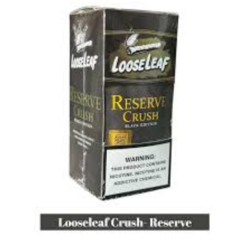Loose Leaf Pipe Tobacco Reserve Crush