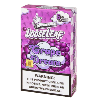 Loose Leaf Wraps Grape Dream 8 5pk