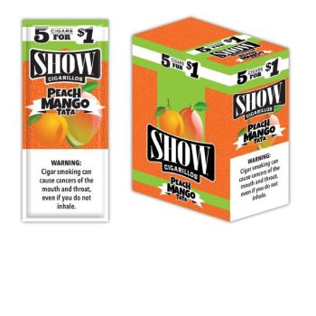 Show Cigarillos Peach Mango 75CT | Show Cigarillos peach Mango Tata