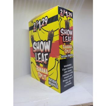 Show Natural Leaf Wrapper Banana Splut