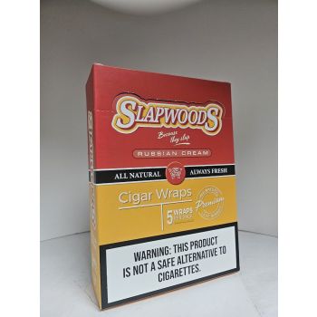 Slapwoods Cigar Wraps Russian Cream Natural leaf