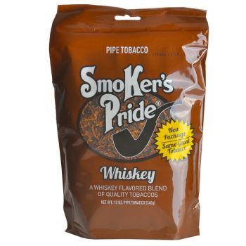 Smokers Pride Whiskey Pipe Tobacco 12 Oz
