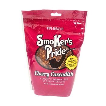 SMOKERS PRIDE CHERRY CAVENDISH PIPE TOBACCO 12 OZ