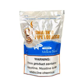 Smokin'G Turkish Mellow Blend Pipe Tobacco 8 Oz | Little Cigar Warehouse
