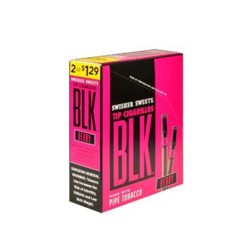 Swihser Sweets BLK Tip Cigarillos Berry Flavor 30ct | 2 Cigars for $1.29