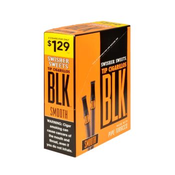 Swisher Sweets BLK Smooth Tip Cigarillos 30CT
