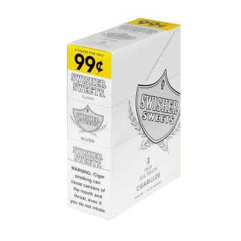 Swisher Sweets Silver Cigarillos | 30 CIgarillos