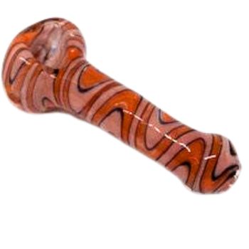 Switchback 4 Inch Smoking Glass Spoon