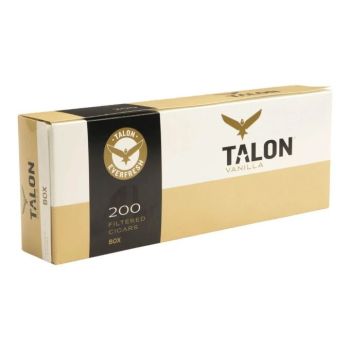 Talon Vanilla 200 Filtered Cigars Box