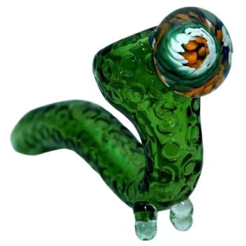 Textured Green Colored Sherlock Pipe