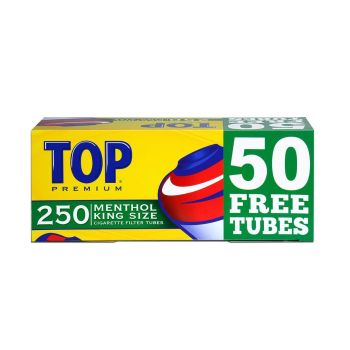 Top Cigarette Tubes Menthol King Size