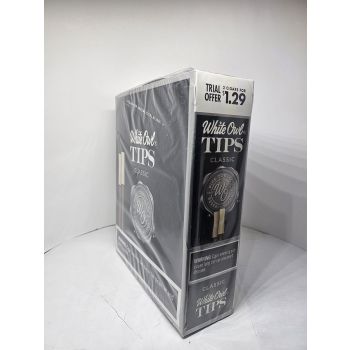 White Owl Classic Tips Cigars 30CT