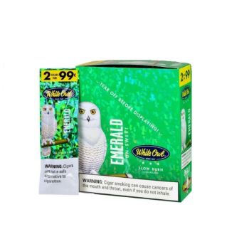 White Owl Emerald Cigarillos 30CT | 2 Cigars for 99 Cents