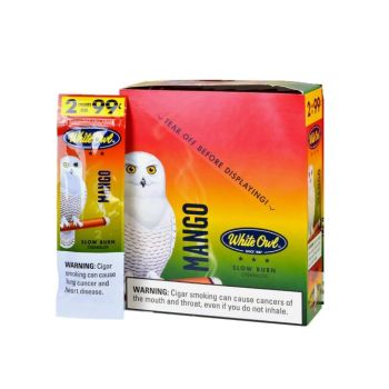 White Owl Mango Cigarillos 30CT | Slow Burn Cigarillos