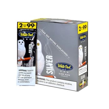 White Owl Silver Cigarillos 30CT
