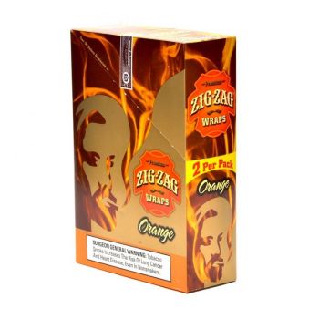 Zig Zag Cigar Wraps Orange | Premium Wraps