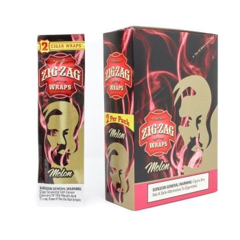 Zig Zag Cigar Wraps Melon Burst 50CT | Premium Wraps