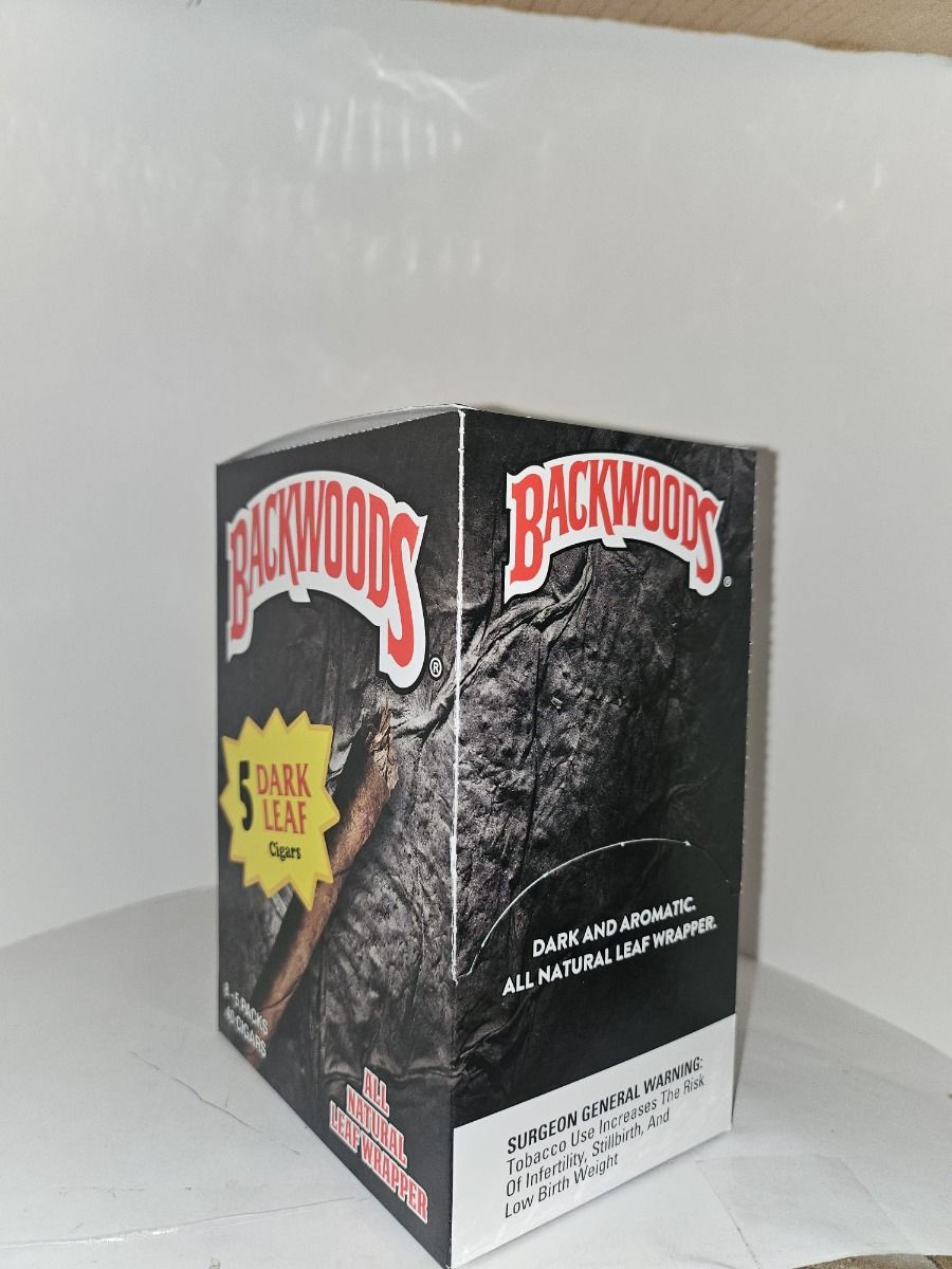 backwoods tobacco leaves Backwoods Dark Leaf Cigars
