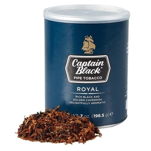 Captain Black Royal Pipe Tobacco Can
