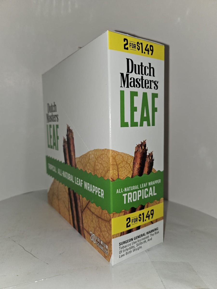 Dutch Masters Leaf Wrapper Tropical 30CT