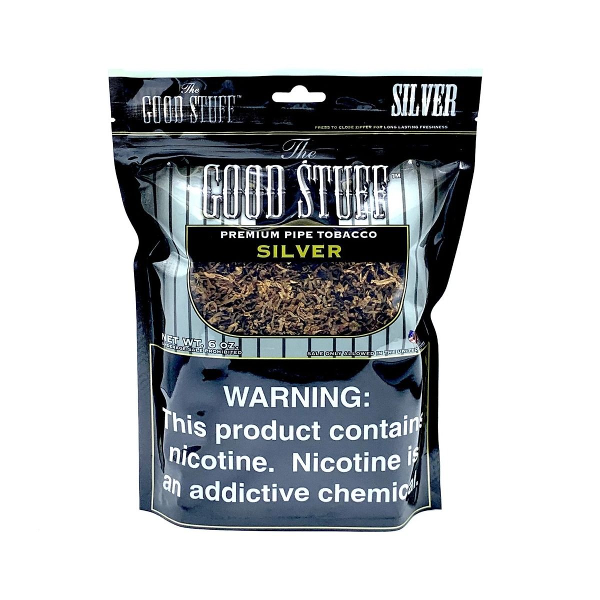 good stuff tobacco ingredients Good Stuff Silver Pipe Tobacco