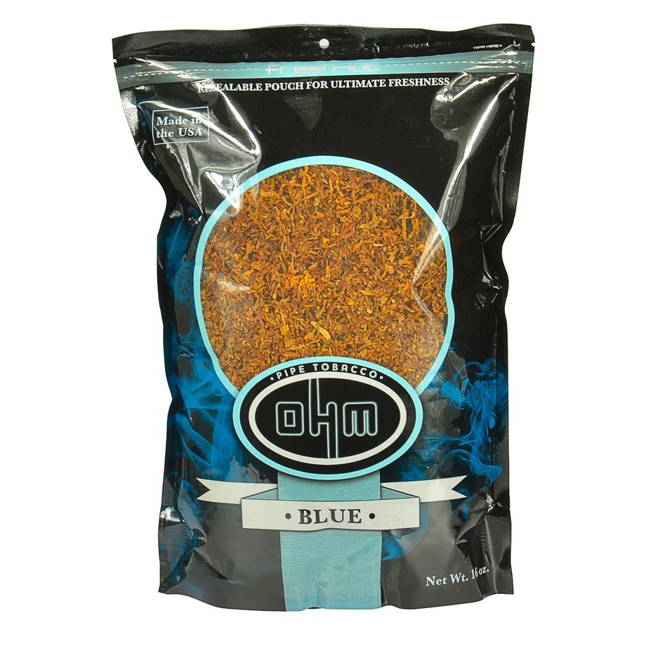 ohm blue tobacco amazon Ohm Blue Pipe Tobacco 16 Oz