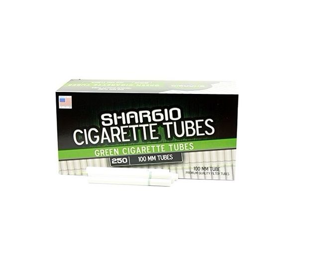 Shargio Cigarette Tubes Green 100mm