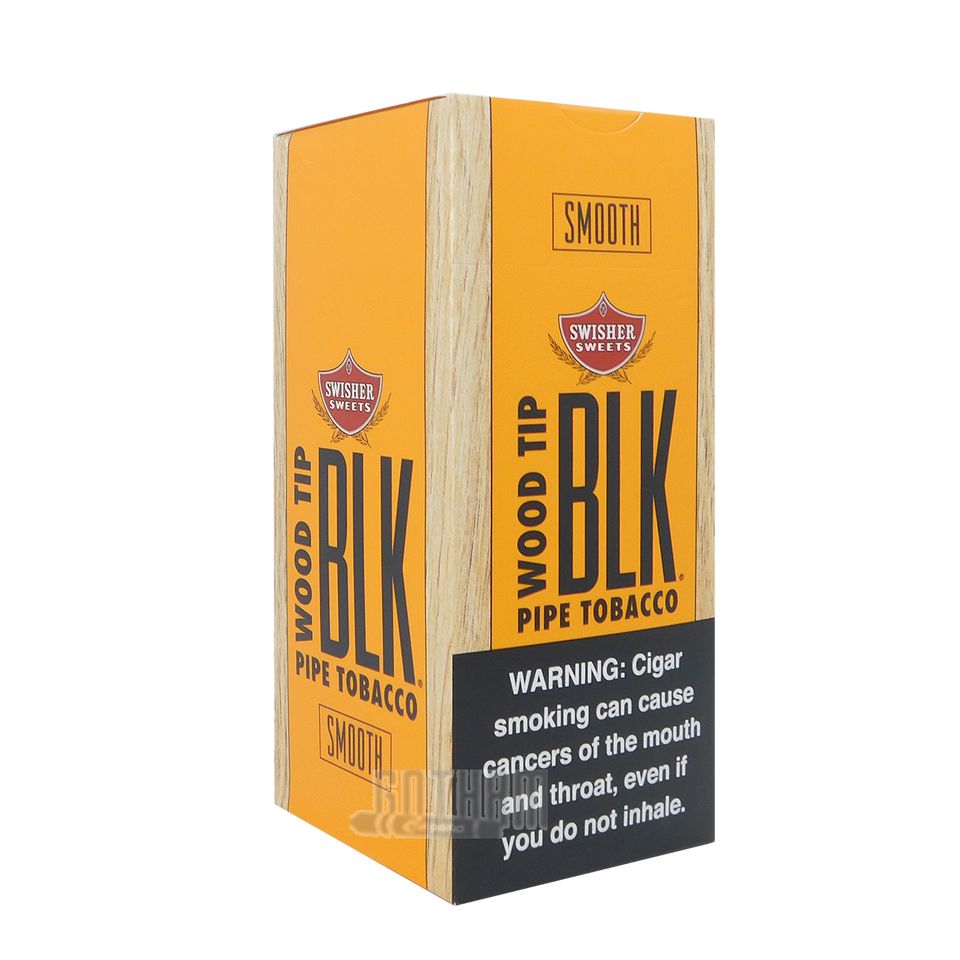 pipe tips tobacco Swisher Sweet BLK Wood Tip Smooth 25CT